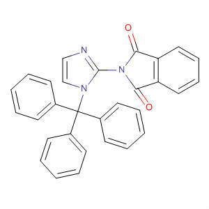 1H-Isoindole-1,3(2H)-dione, 2-[1-(triphenylmethyl)-1H-imidazol-2-yl]-