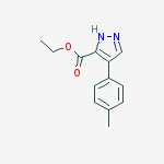 1H-Pyrazole-3-carboxylic acid, 4-(4-Methylphenyl)-, ethyl ester
