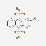 9,10-Anthracenedisulfonic acid, 2-methoxy-