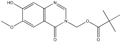7-Hydroxy-6-methoxy-3-[(pivaloyloxy)methyl]-3,4-dihydroquinazolin-4-one