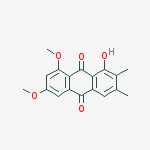 9,10-Anthracenedione, 1-hydroxy-6,8-dimethoxy-2,3-dimethyl-