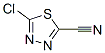 1,3,4-Thiadiazole-2-carbonitrile,  5-chloro-
