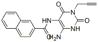 2-Naphthalenecarboxamide,N-[4-amino-1,2,3,6-tetrahydro-2,6-dioxo-1-(2-propyn-1-yl)-5-pyrimidinyl]-