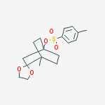 (1'-methylspiro[1,3-dioxolane-2,2'-bicyclo[2.2.2]octane]-4'-yl) 4-methylbenzenesulfonate