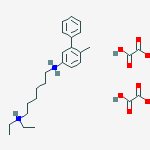 1,6-HEXANEDIAMINE,N,N-DIETHYL-N'-(6-METHYLBIPHENYL-3-YL)-,DIOXALATE,HYDRATE