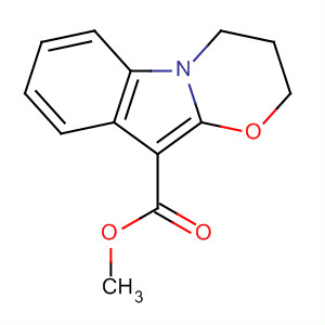 2H-[1,3]Oxazino[3,2-a]indole-10-carboxylic acid, 3,4-dihydro-, methylester