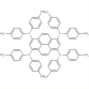 1,3,6,8-Pyrenetetramine,N,N,N',N',N'',N'',N''',N'''-octakis(4-methylphenyl)-