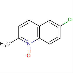 Quinoline, 6-chloro-2-methyl-, 1-oxide