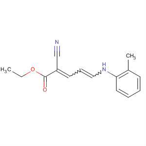 2,4-Pentadienoic acid, 2-cyano-5-(methylphenylamino)-, ethyl ester