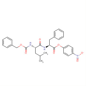 L-Phenylalanine, N-[N-[(phenylmethoxy)carbonyl]-L-leucyl]-, 4-nitrophenylester
