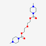 Oxydi-2,1-ethanediyl Bis(4-methyl-1-piperazinecarboxylate)