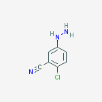 2-chloro-5-hydrazinylBenzonitrile