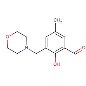 Benzaldehyde, 2-hydroxy-5-methyl-3-(4-morpholinylmethyl)-