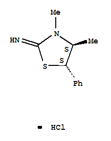 L-Threo-2-imino-3,4-dimethyl-5-phenylthiazolidine monohydrochloride