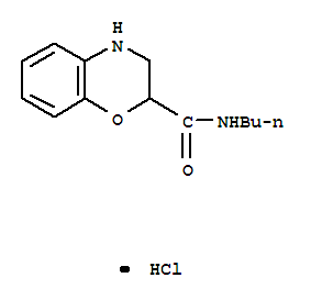 N-(3,4-dihydro-2H-1,4-benzoxazin-2-ylcarbonyl)butan-1-aminium chloride