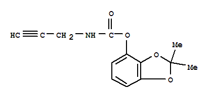 2,2-dimethyl-1,3-benzodioxol-4-yl prop-2-yn-1-ylcarbamate