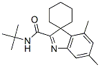 N-tert-Butyl-4,6-dimethylspiro[3H-indole-3,1-cyclohexane]-2-carboxamide