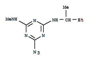 6-azido-N-methyl-N'-(1-methylpropyl)-1,3,5-triazine-2,4-diamine
