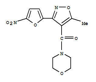 [5-methyl-3-(5-nitrofuran-2-yl)-1,2-oxazol-4-yl](morpholin-4-yl)methanone