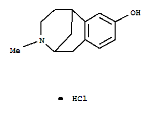3-methyl-1,2,3,4,5,6-hexahydro-2,6-methano-3-benzazocin-8-ol hydrochloride (1:1)