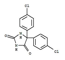 2,4-Imidazolidinedione, 5,5-bis(4-chlorophenyl)-