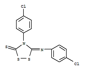 (5Z)-4-(4-chlorophenyl)-5-[(4-chlorophenyl)imino]-1,2,4-dithiazolidine-3-thione