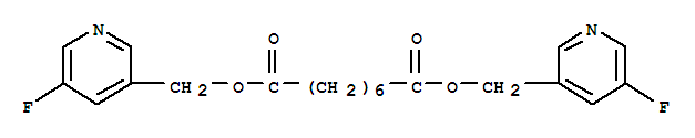 bis[(5-fluoropyridin-3-yl)methyl] octanedioate