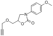 3-(4-Methoxyphenyl)-5-[(2-propynyloxy)methyl]-2-oxazolidinone