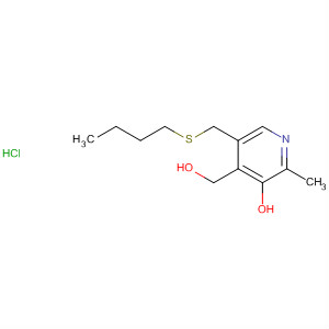 4-Pyridinemethanol, 5-[(butylthio)methyl]-3-hydroxy-2-methyl-,hydrochloride