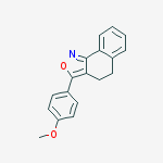 3-(4-methoxyphenyl)-4,5-dihydronaphtho[1,2-c][1,2]oxazole