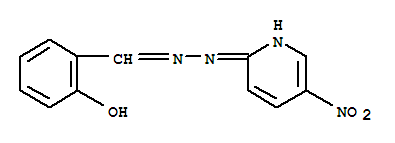 (6E)-6-{[2-(5-nitropyridin-2-yl)hydrazino]methylidene}cyclohexa-2,4-dien-1-one