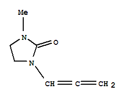 2-Imidazolidinone,1-methyl-3-(1,2-propadien-1-yl)-