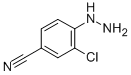 3-CHLORO-4-HYDRAZINOBENZONITRILE