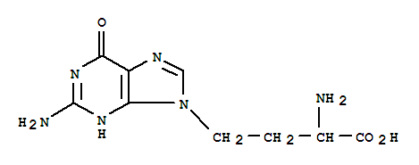 2-amino-4-(2-amino-6-oxo-3,6-dihydro-9H-purin-9-yl)butanoic acid