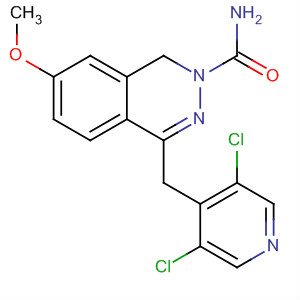 2(1H)-Phthalazinecarboxamide,4-[(3,5-dichloro-4-pyridinyl)methyl]-7-methoxy-
