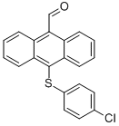 10-[(4-CHLOROPHENYL)THIO]ANTHRACENE-9-CARBOXALDEHYDE