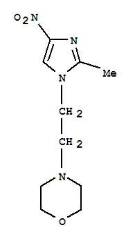 4-[2-(2-methyl-4-nitro-1H-imidazol-1-yl)ethyl]morpholine
