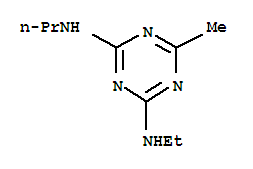 N-ethyl-6-methyl-N'-propyl-1,3,5-triazine-2,4-diamine