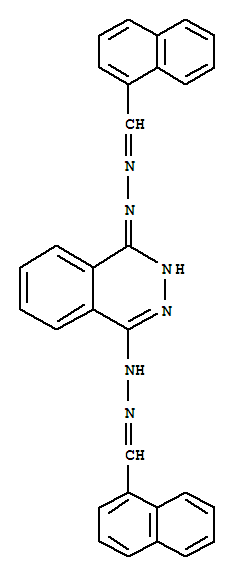 1,4-bis[2-(naphthalen-1-ylmethylidene)hydrazinyl]phthalazine