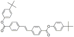 4,4-(Ethene-1,2-diyl)bis(benzoic acid 4-tert-butylphenyl) ester