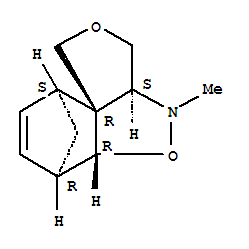 6,9-Methano-1H,3H,9H-furo[3,4-c][1,2]benzisoxazole,3a,4,5a,6-tetrahydro-4-methyl-, (3aR,5aS,6S,9R,9aS)-rel-
