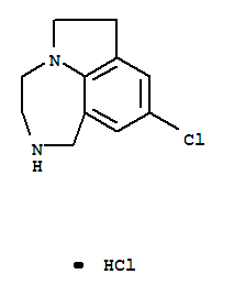 9-chloro-1,2,3,4,6,7-hexahydro[1,4]diazepino[6,7,1-hi]indole hydrochloride (1:1)