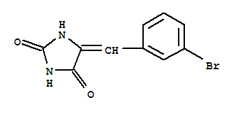(5Z)-5-(3-bromobenzylidene)imidazolidine-2,4-dione