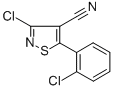 3-CHLORO-5-(2-CHLOROPHENYL)ISOTHIAZOLE-4-CARBONITRILE
