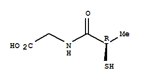 (R)-a-Mercaptopropionylglycine