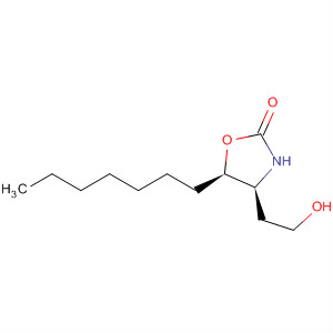2-Oxazolidinone, 5-heptyl-4-(2-hydroxyethyl)-, (4S,5R)-