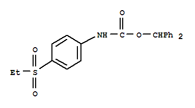 diphenylmethyl [4-(ethylsulfonyl)phenyl]carbamate