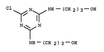 3,3'-[(6-chloro-1,3,5-triazine-2,4-diyl)diimino]dipropan-1-ol