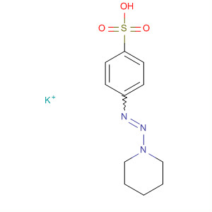 Benzenesulfonic acid, 4-(1-piperidinylazo)-, potassium salt