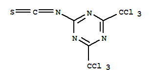 2-isothiocyanato-4,6-bis(trichloromethyl)-1,3,5-triazine
